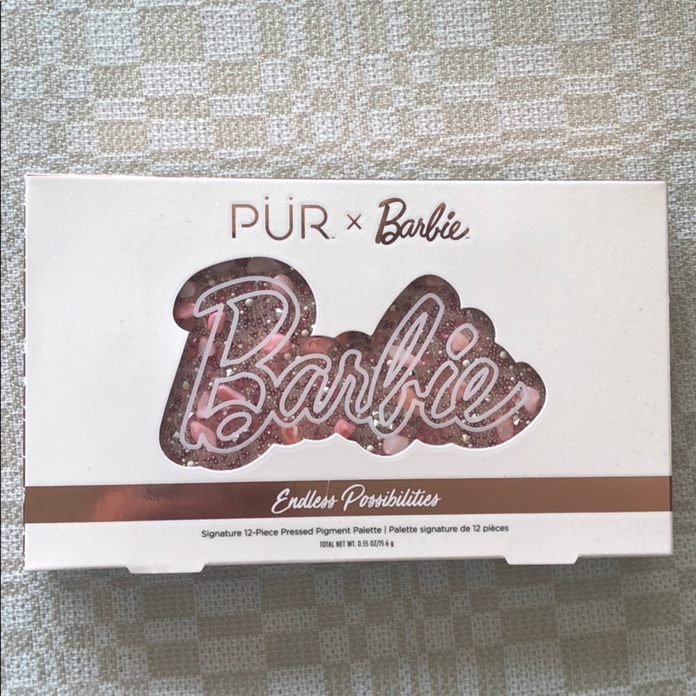Barbie X pur eyeshadow palette